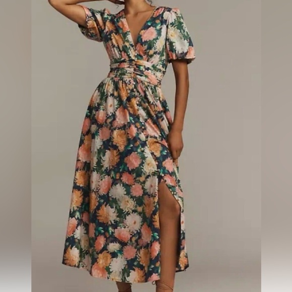 Anthropologie Dresses & Skirts - NWT Anthropologie Katerina Floral Maxi Dress size XL
